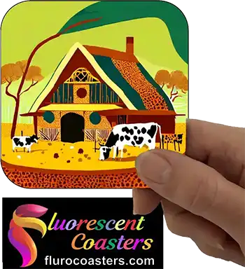 Farm House With Cows