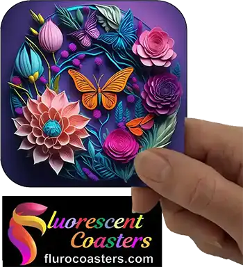 Décor art with Flowers & Butterflies 1