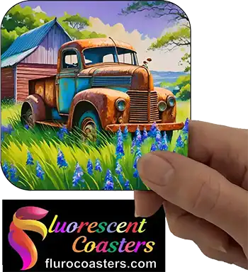 Old Rusty Car On Farm 1