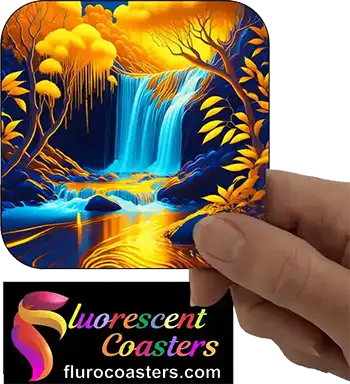 Golden Autumn With Waterfall 1