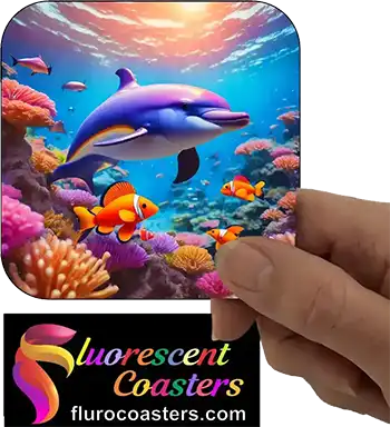 Dolphin with Clown Fish 1