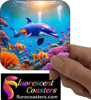 Dolphin with Clown Fish 2