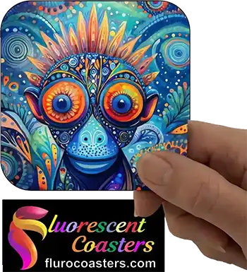 Blue Big Eyed Monster