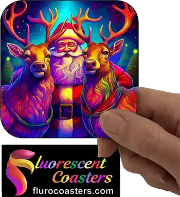 Father Christmas with Reindeers 2