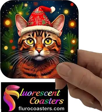  Cat Wearing Christmas Hat 1