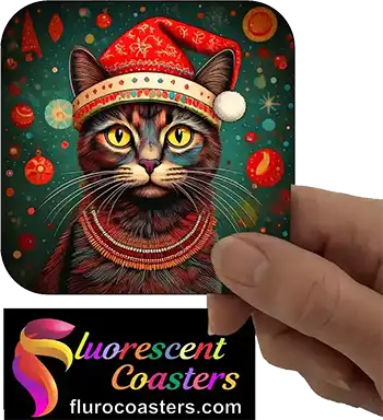  Cat Wearing Christmas Hat 2