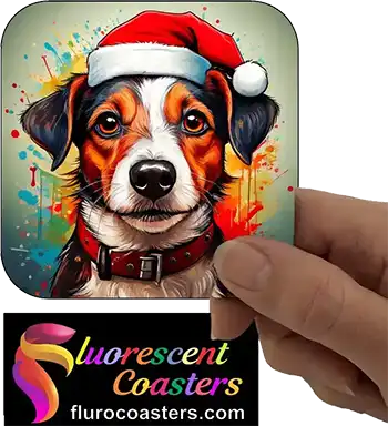  Jack Russell Dog Wearing Christmas Hat 1