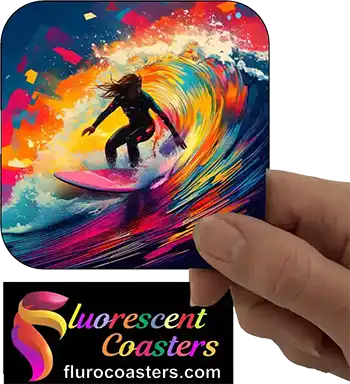 Female Surfer Surfing 1