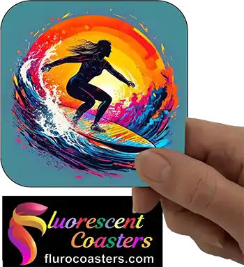 Female Surfer Surfing 2