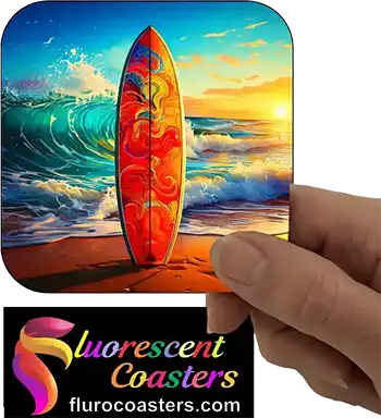 Surfboard on Beach 2