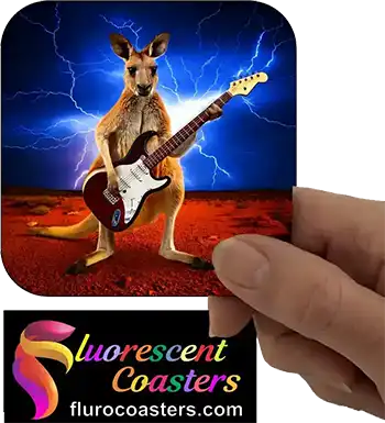 Kangaroo Playing Electric Guitar 3