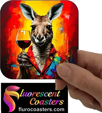 Kangaroo With Red Wine 1