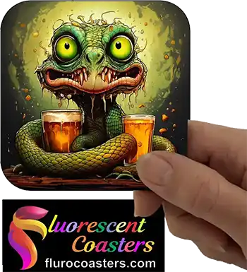 Snake With Glass Of Beer 3