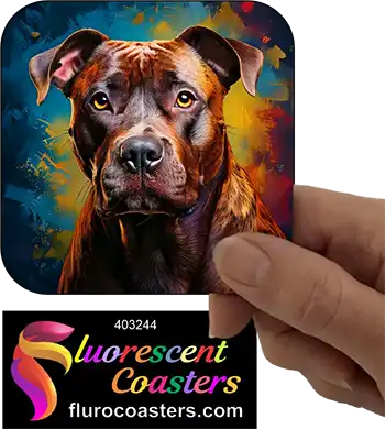 Brindle Staffordshire Bull Terrier Dog 2