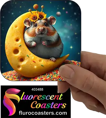 Mouse in Cheese Moon