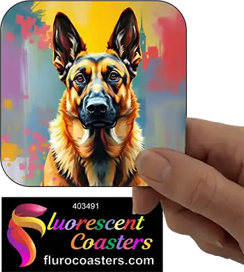 German Shepherd Abstact 1