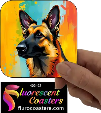 German Shepherd Abstact 2