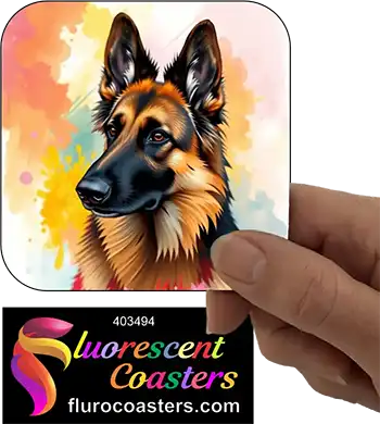 German Shepherd Abstact 4