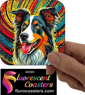 Border Collie Abstract 2