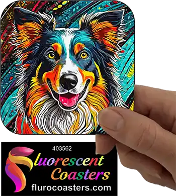 Border Collie Abstract 3