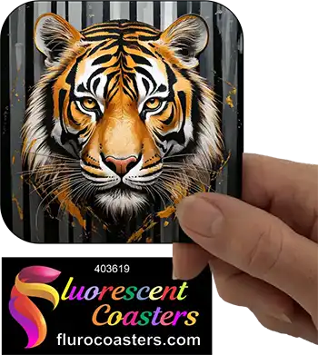 Tiger Gold Abstact