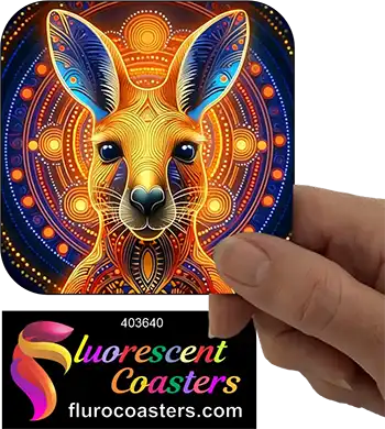 Kangaroo Aboriginal Abstract 1