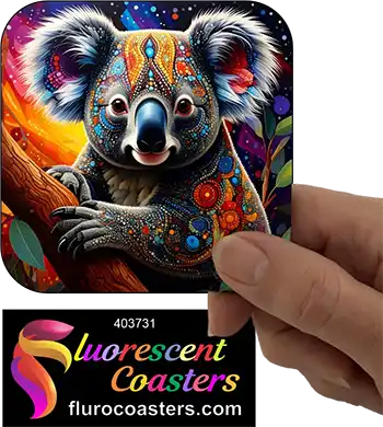 Koala Aboriginal Art Theme 3