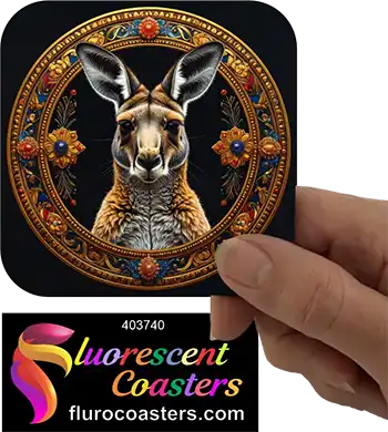 Kangaroo Golden Frame 2